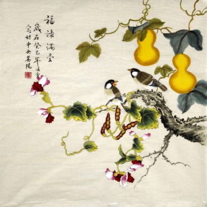 葫芦国画 - 花鸟画 - 99字画网