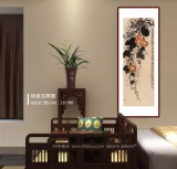 【已售】名家李明成小六尺精品《福禄葫芦图》（询价）