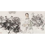 杨西沐 四尺《清秋》 中国美术家协会会员（询价）