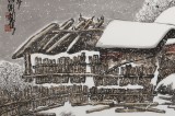 王永刚 四尺雪景山水《老屋飞雪》 国家一级美术师