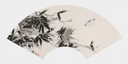 【已售】陈薪名《君子清风》 中美协会员 第六届全国花鸟画展金奖获得者