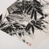 【已售】陈薪名《君子清风》 中美协会员 第六届全国花鸟画展金奖获得者