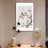 【已售】陈薪名《玉兰花开》 第六届全国花鸟画展金奖获得者