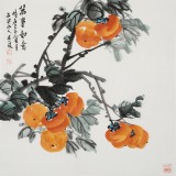 【已售】梁景欣 三尺斗方《万事如意》 学院派画家